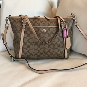 ****SOLD****Authentic Coach Tote.  Monogram